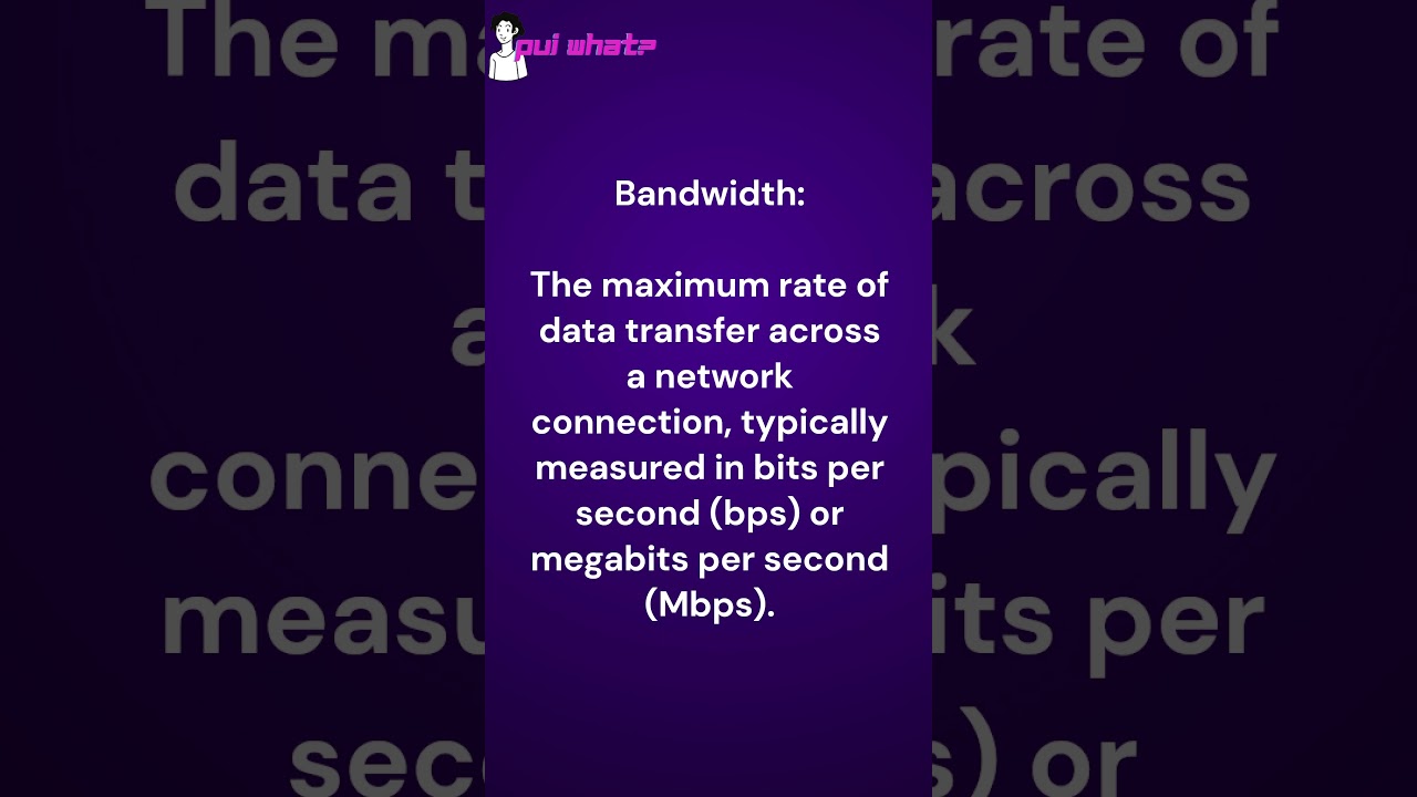 What Is Bandwidth? Quick Tech Explanation 📶
