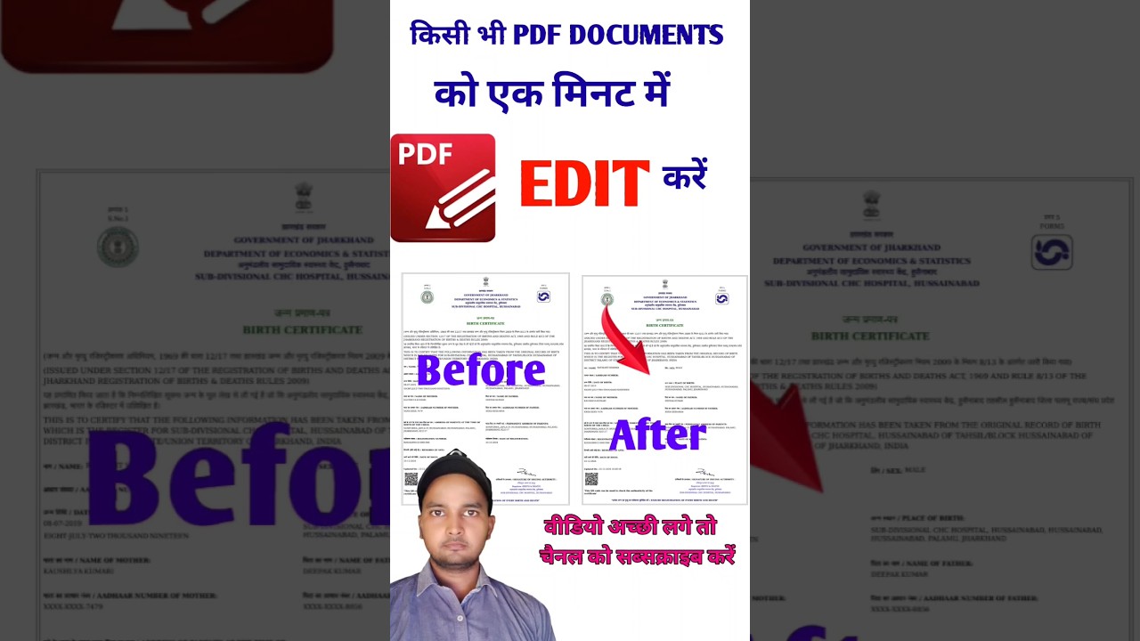 Easily Edit PDFs on Your Mobile π± | Step-by-Step Guide to PDF Editing for Free