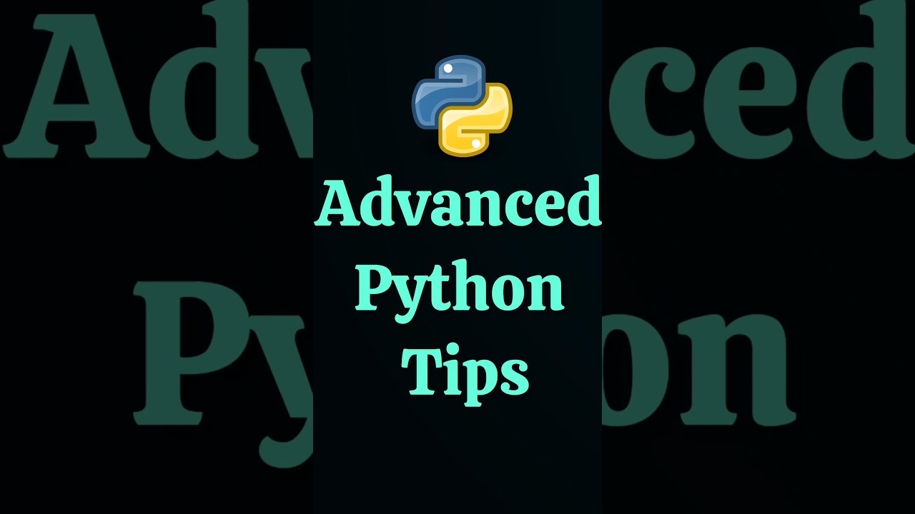 Master Python with These Advanced Tips & Tricks 🚀