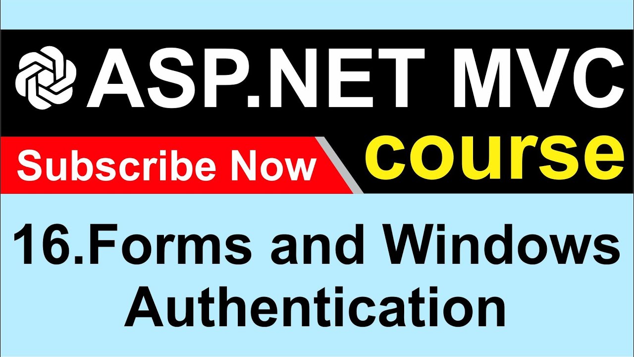 ASP.NET MVC 5 Forms & Windows Authentication 🔐