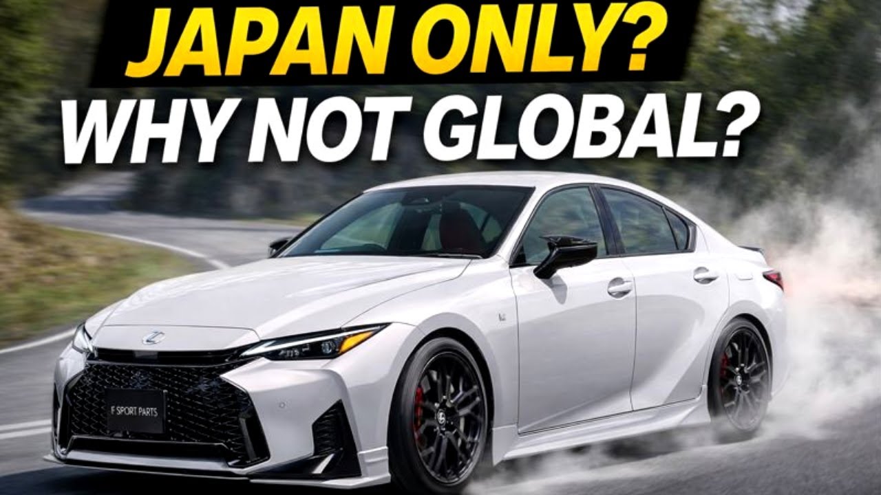 Japan’s 2026 Lexus IS Gets Surprising Update 🚗