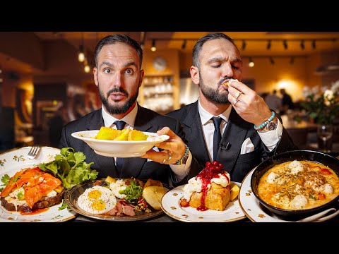 Яркие, сочные вкусы ближневосточной кухни. Обзор завтраков в ресторане Saviv. Артем Карисалов