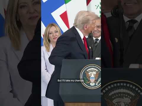 Trump calls Italy's Meloni 'a beautiful young woman' in Gaza summit | REUTERS