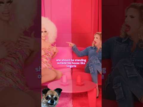 🥩 HEAR IT SIZZLE 🥵 #trixiemattel #katyazamolodchikova #trixie #katya #funnymoments #netflix #shorts