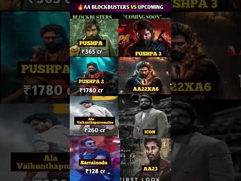 🔥Allu Arjun’s Upcoming Movies Will Break All Records!💥#alluarjun #pushpa2 #icon