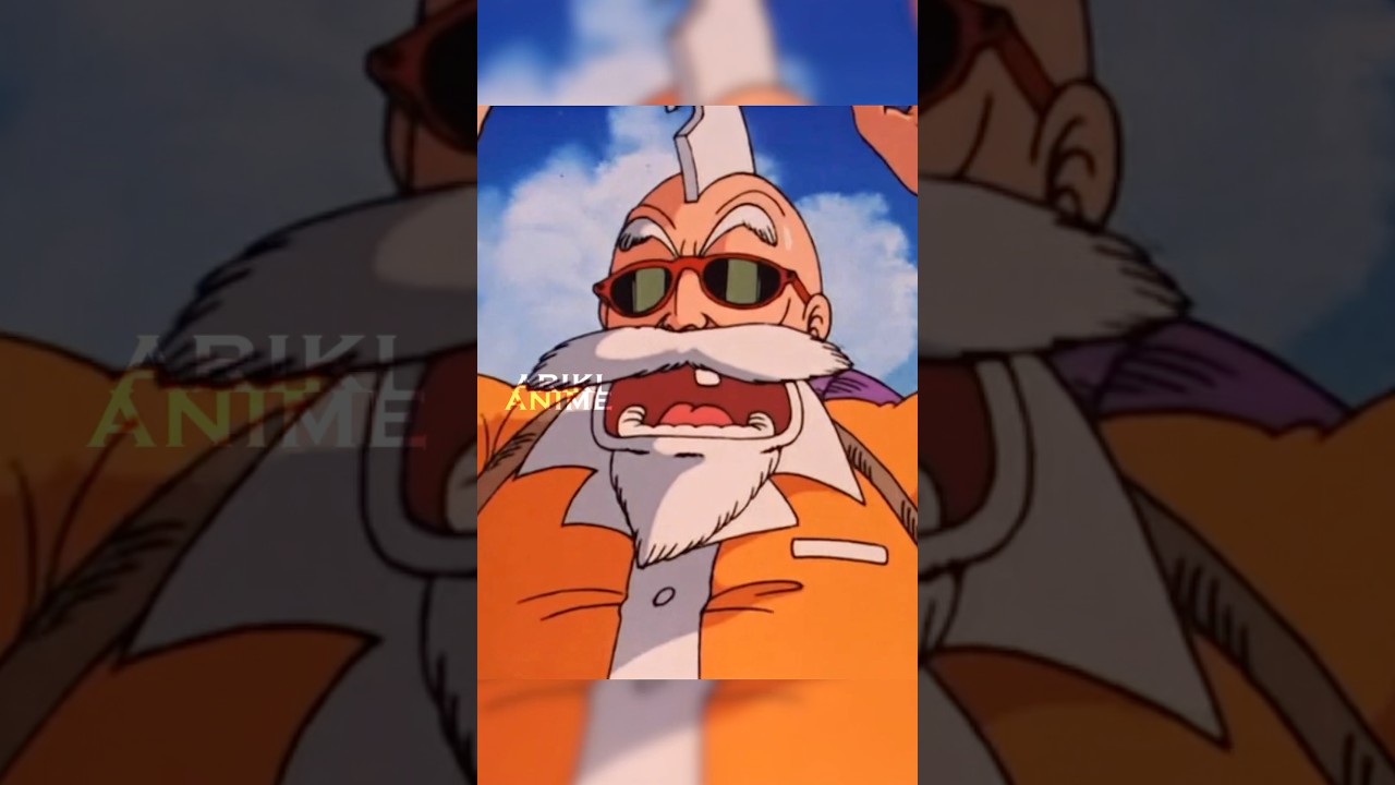 Chi-Chi Doesn't Trust Master Roshi😂