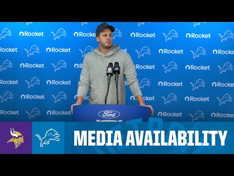 Jared Goff postgame media availability | 2025 NFL Regular Season Week 9: Lions vs. Vikings