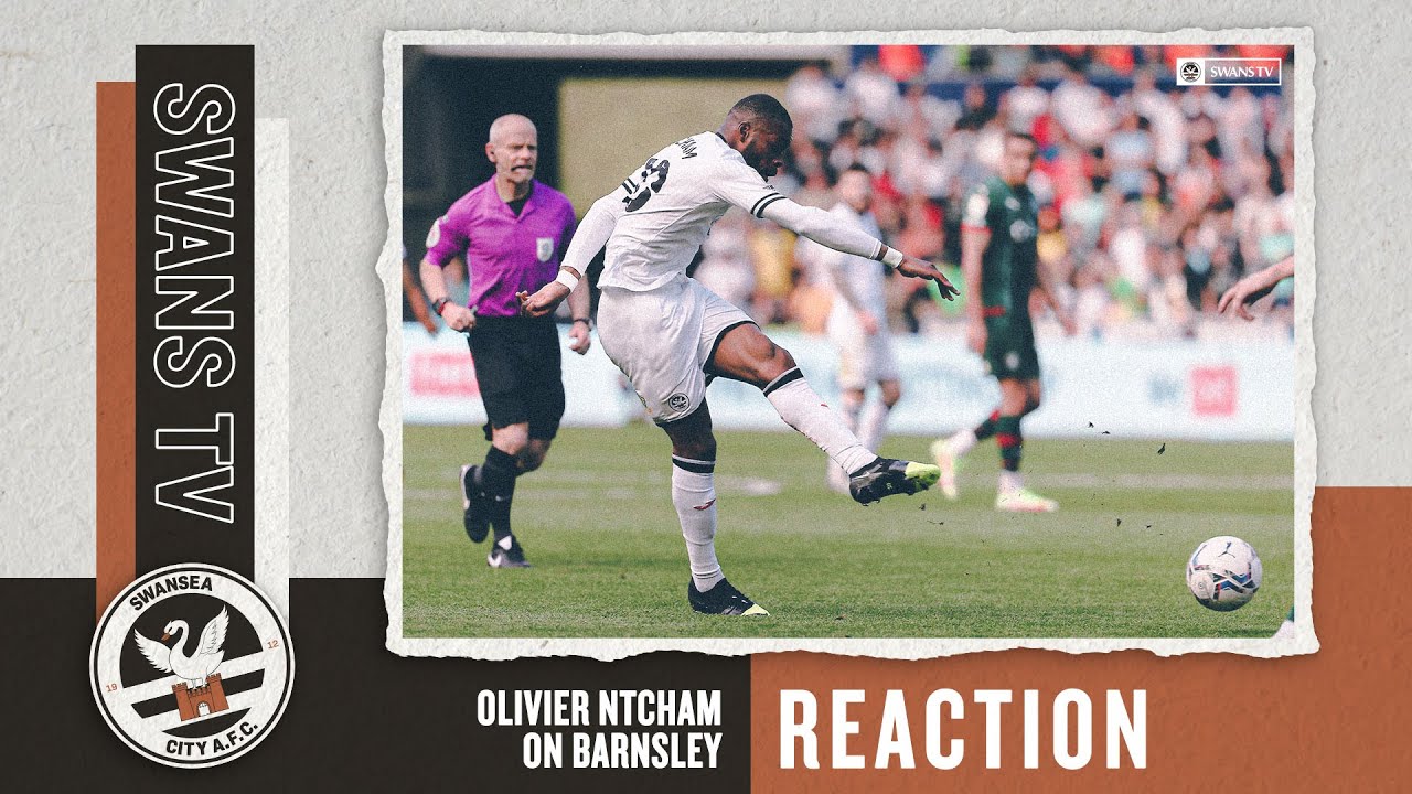 Olivier Ntcham Reacts to Barnsley Match ⚽