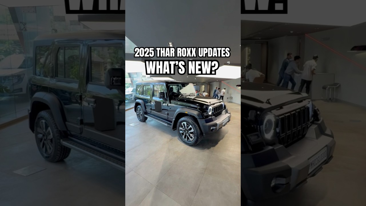 The 2025 2025 Mahindra Thar Gets Exciting Updates ๐