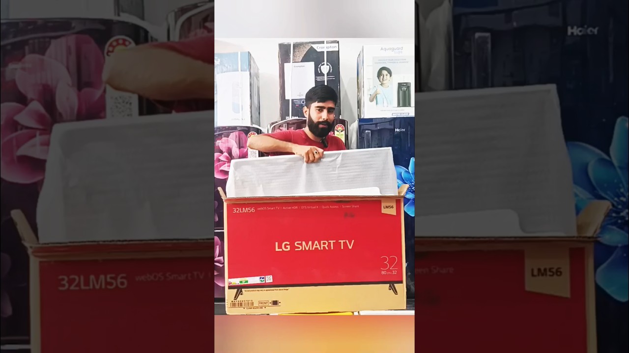 LG 32-Inch Smart TV 2024 Unboxing 📺