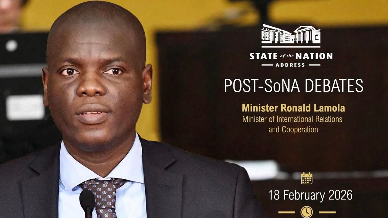 Minister Lamola Debates 2026 State of the Nation 🇿🇦