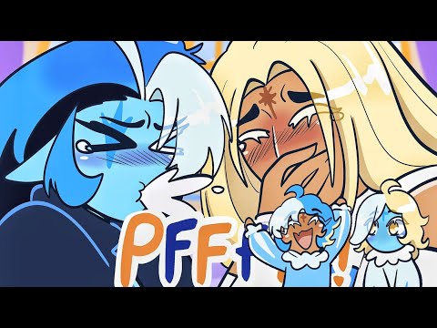 THE FIRST WORD😳..?,Shadow milk x P.vanilla family AU,Cookie run kingdom🍪Comic🌼