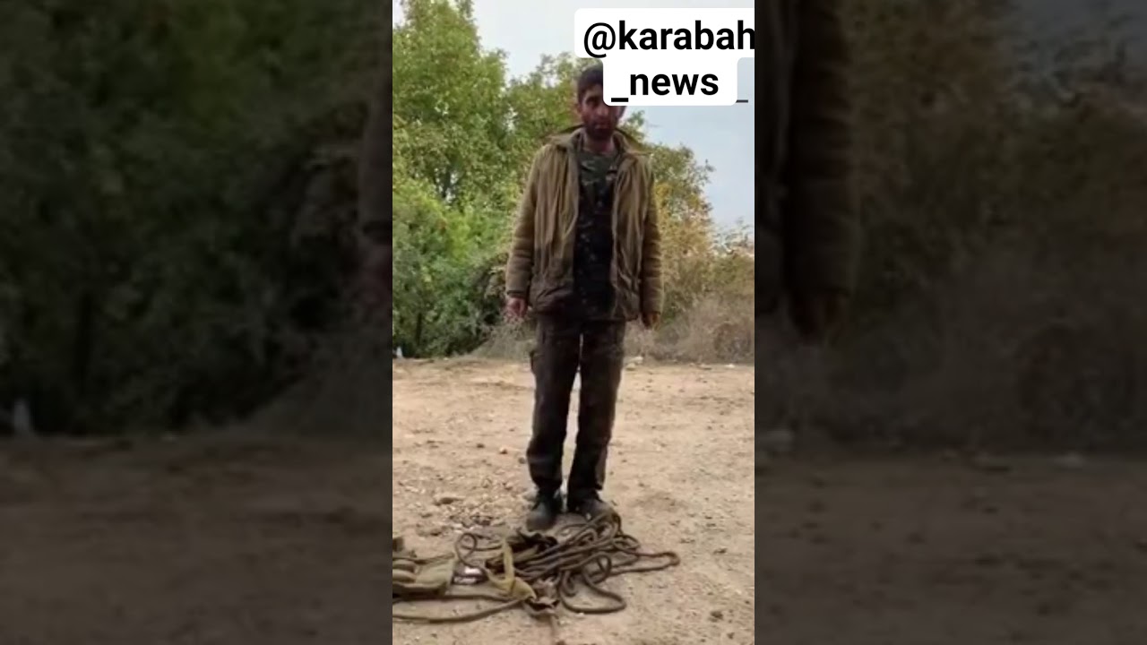 Армянин попался в плен в Карабахе, 2020 🇦🇿