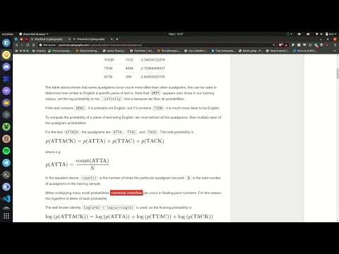 Frequency Analysis using Quadgram Statistics and Python | The Code Book