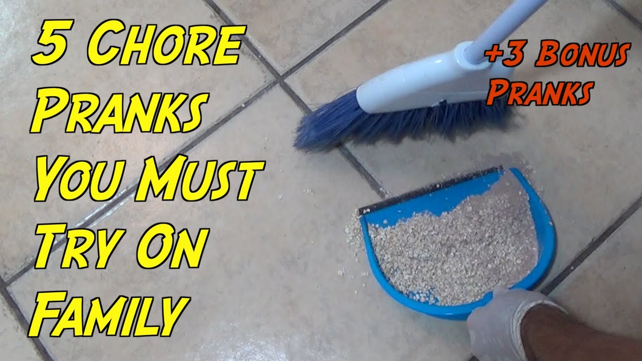 5 Chore Prank Ideas + 3 Bonus Tricks! 😄