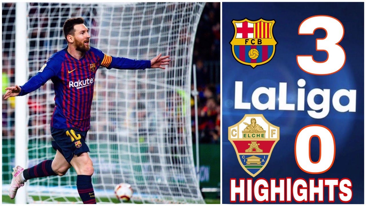 Bùng Nổ Hiệp 2: Messi Tỏa Sáng Trong Trận Barcelona vs Elche ⚽