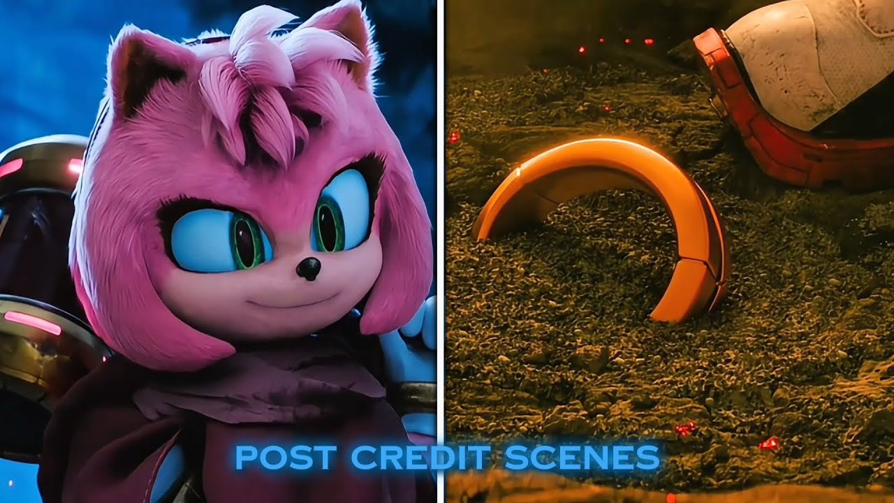 | Sonic The Hedgehog 3 Post Credit Scenes |💙 HD
