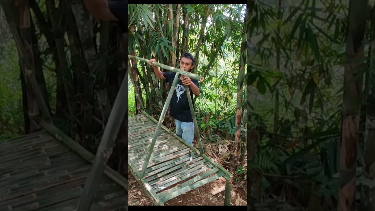 Solo Camping: Bambu Shelter for a Good Night's Sleep