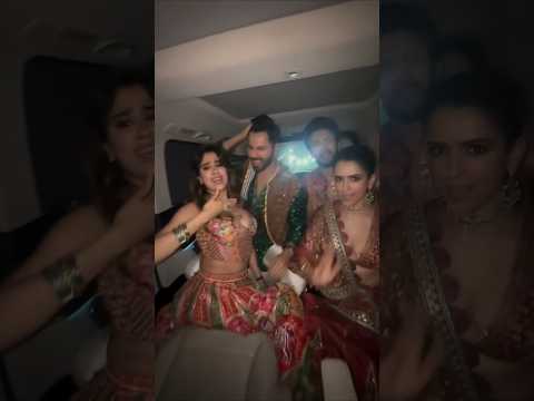 Janhvi Kapoor | Varun Dhawan | Sanya Malhotra | Rohit Saraf | Manieshpaul #masti #promotion #shorts
