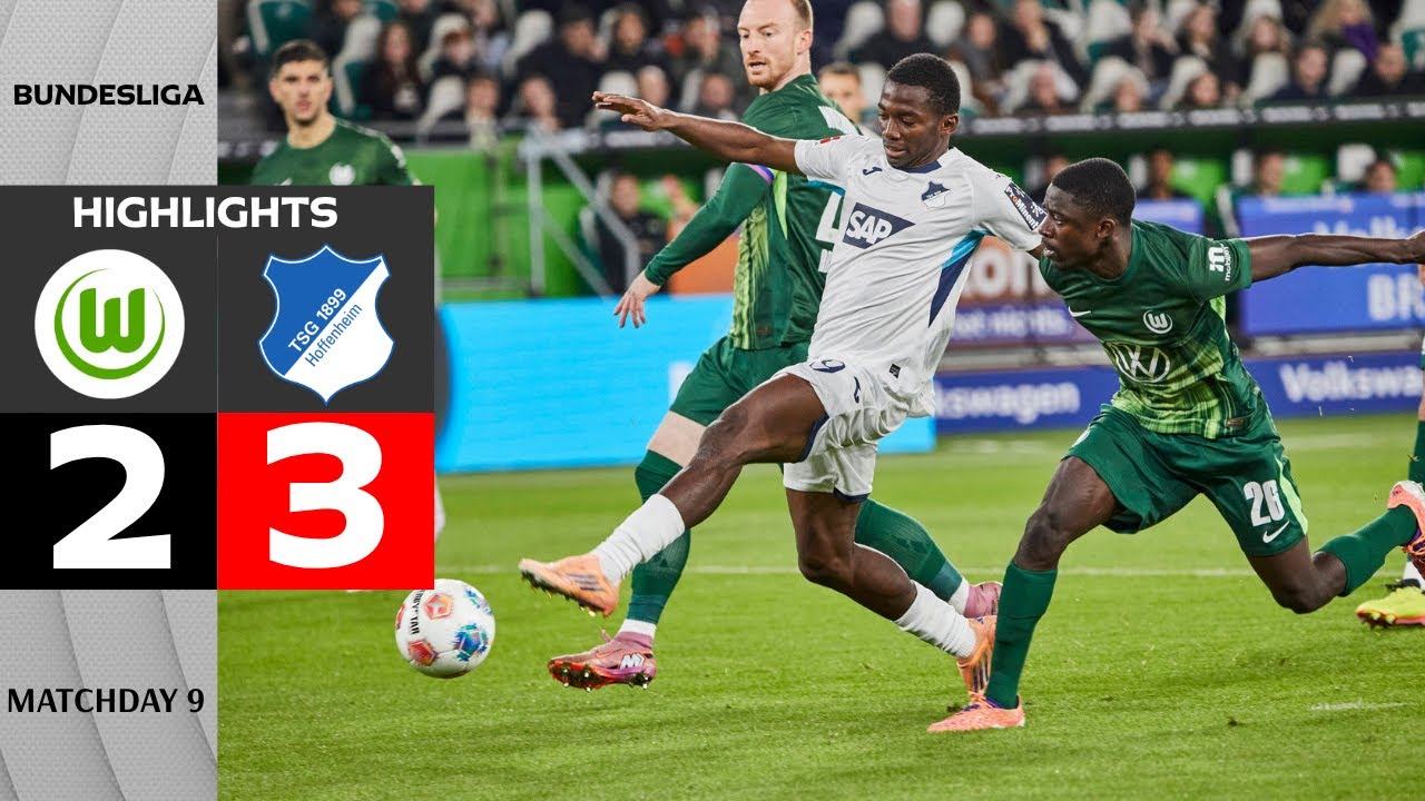 Hoffenheim Stuns Wolfsburg in Thrilling 2-3 Comeback | Bundesliga 2025-26 ⚽