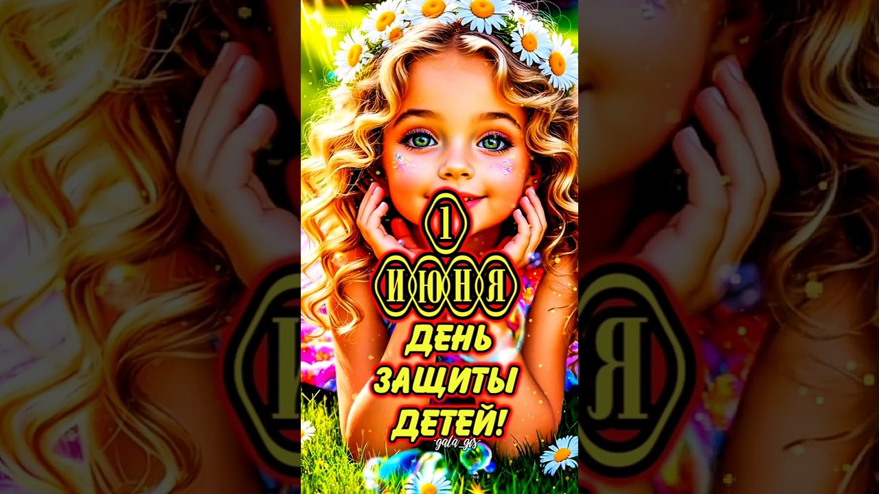 1 Отмечаем День защиты детей 1 июня! 🎉
