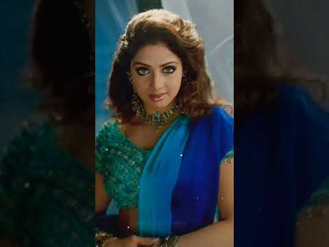 Sridevi & Rishi Kapoor || Aadha chand aadhi raat || old song || lovely 💞💞 shorts || status video🔥🎶🎶💗