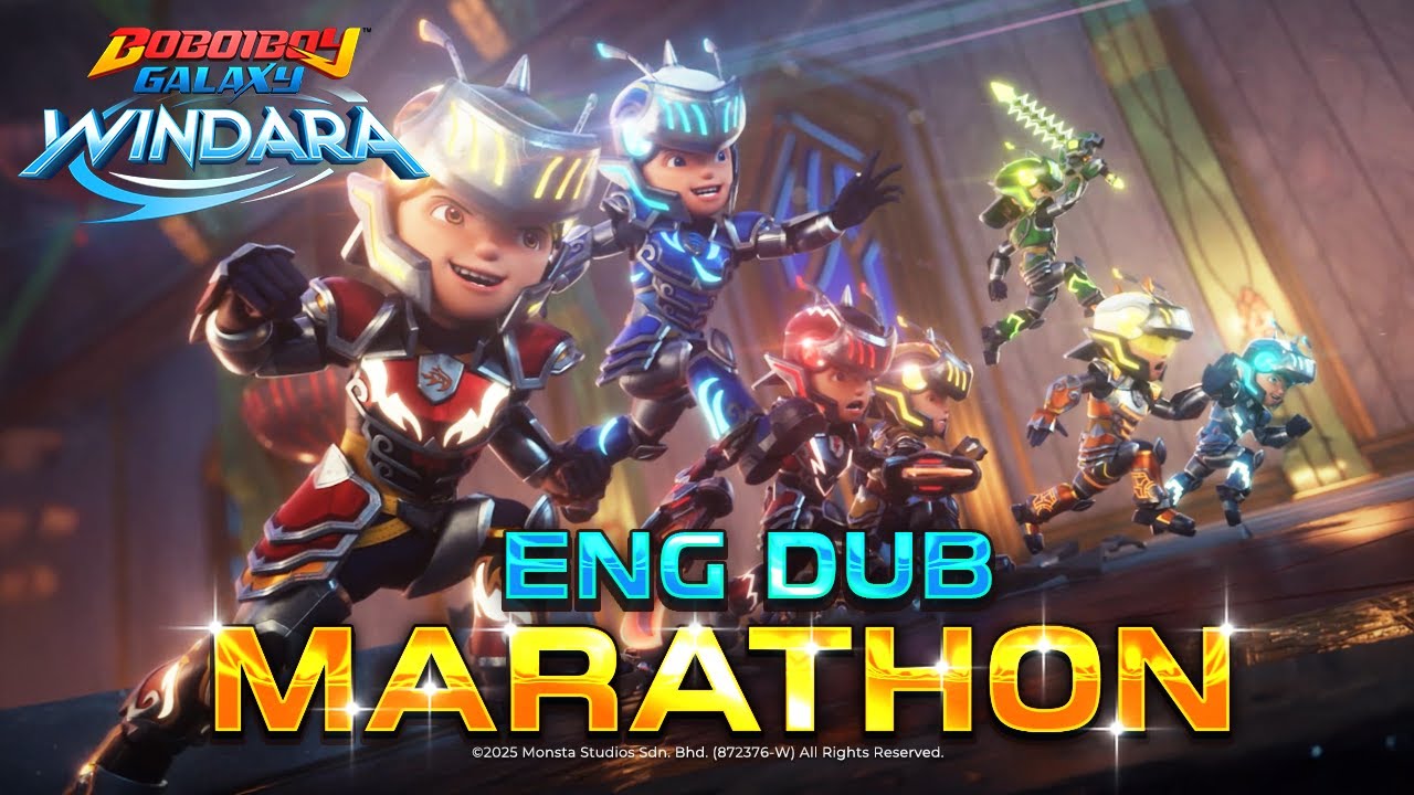 BoBoiBoy Galaxy Windara Marathon: Episodes 1-6 (English Dub) π