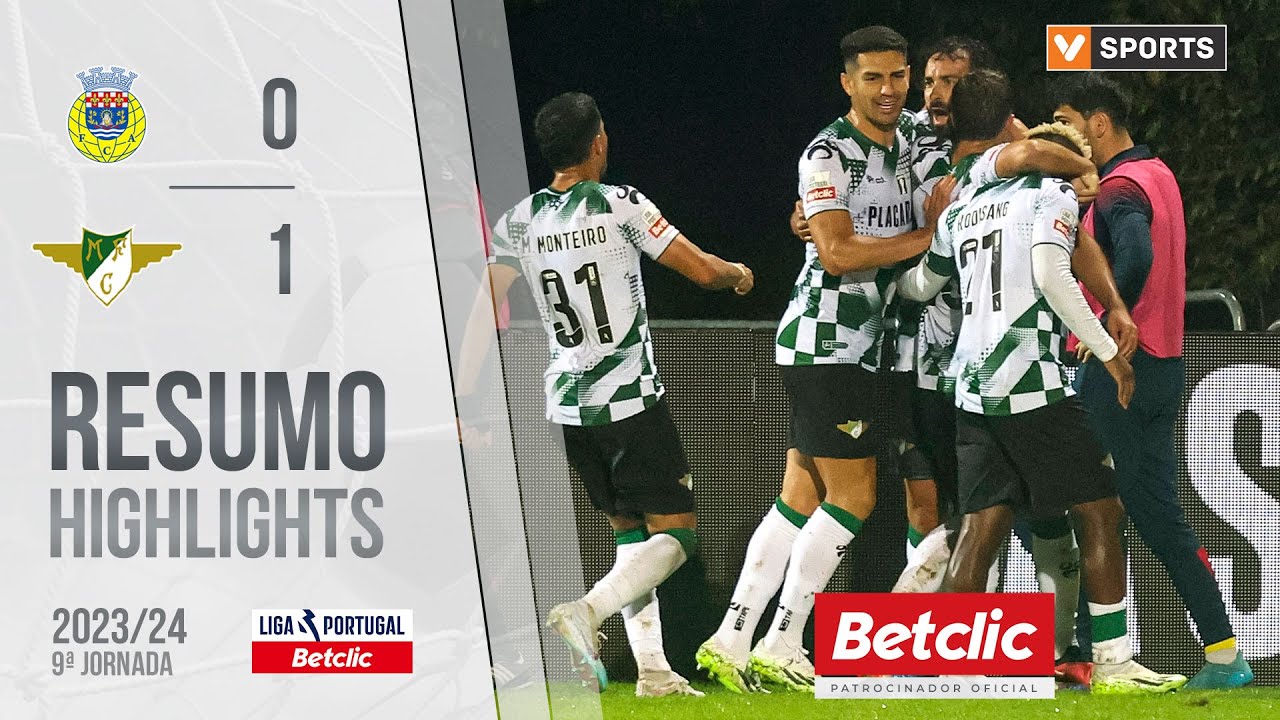 Arouca sofre derrota de 1-0 para Moreirense na Liga Portugal ⚽