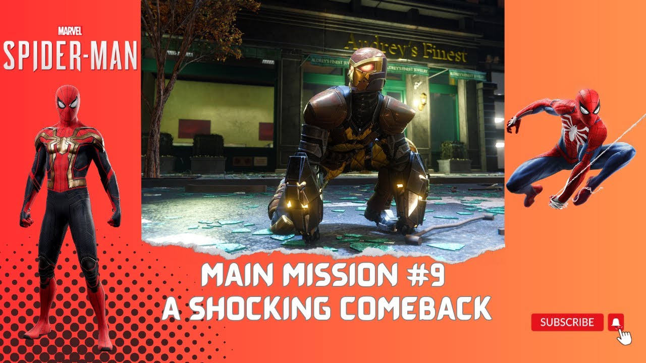 Spider-Man Remastered Mission 9: Shocker's Return 🕷️