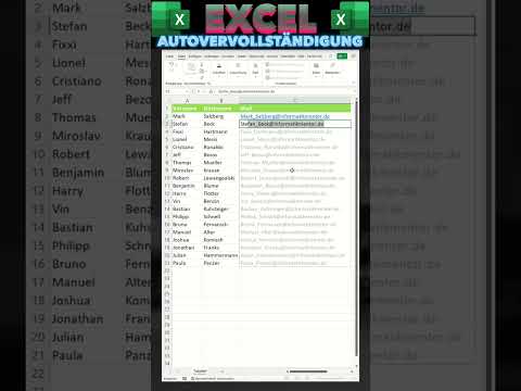 Excel für Profis: Autovervollständigung – Tipps und Tricks