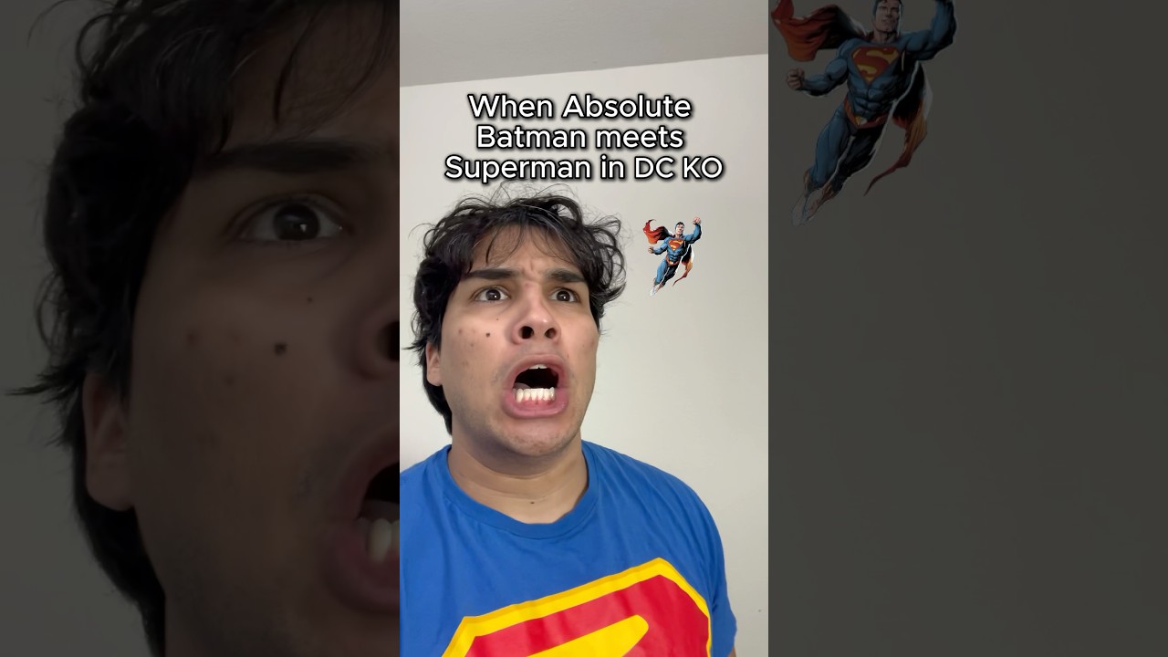 Epic Showdown: Absolute Batman Faces Off Against Superman in DC KO! 🦇🦸♂️