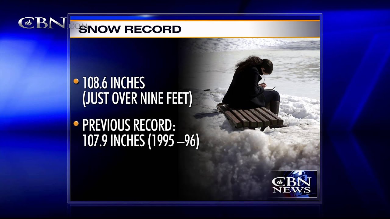 Boston Breaks Seasonal Snowfall Record