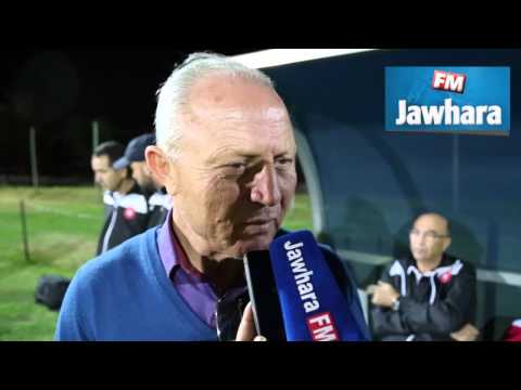 Ridha charfeddine جاهزية لاعبي النجم 24 ساعة قبل المباراة