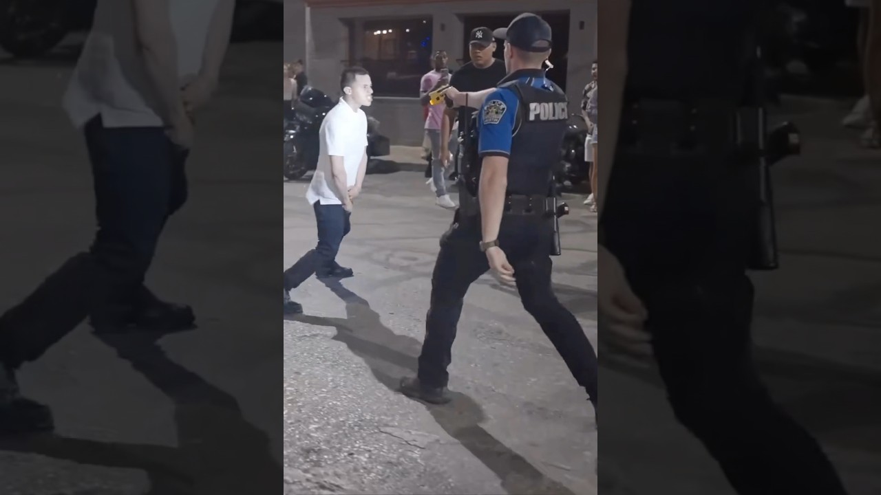 6 Cops vs 1 Guy