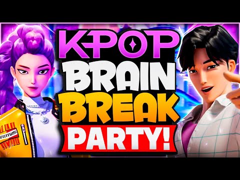 🟪 KPop Brain Break Party 🟪 K-Pop Demon Hunters 🟪 Brain Breaks for Kids 🟪 Danny Go Inspired