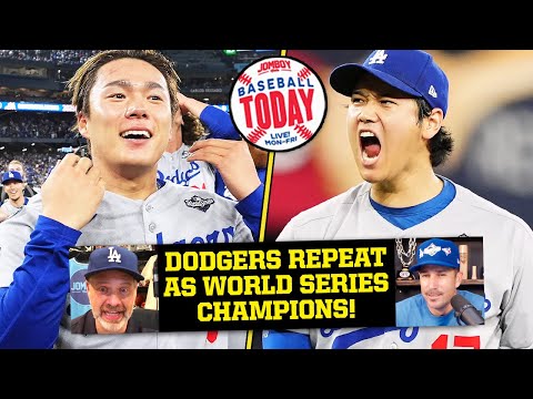 Dodgers repeat as World Series champions! | Baseball Today