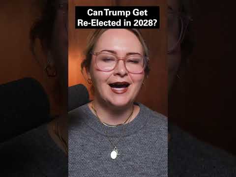 Can Trump run for a third term in 2028??