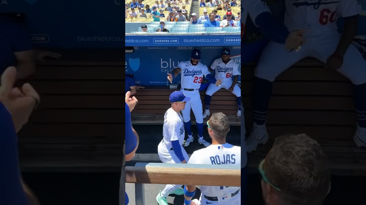 Welcome Back, Kiké! 🎉 Dodgers Fan Cheers His Return