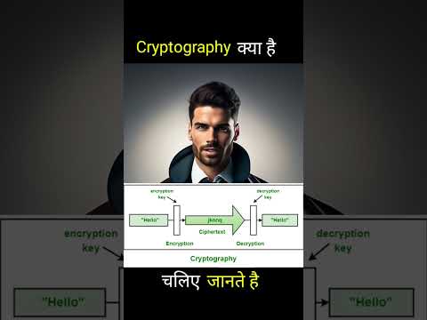 Cryptography क्या है || Useful Information 🔥 #tech #youtubeshorts #shorts #networksecurity