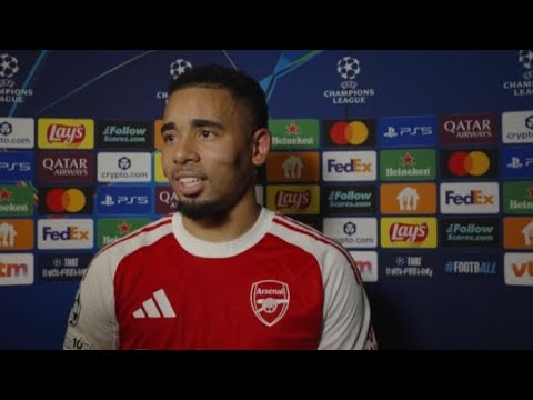 Gabriel Jesus Post-Match: Arsenal's 3-0 Win vs Club Brugge ⚽