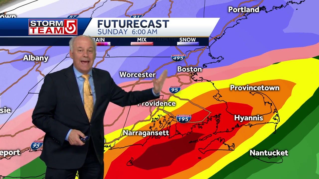 Weekend Storm Could Drop a Foot of Snow in Boston ❄️