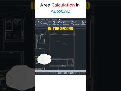 ✨ AREA Calculation in AutoCAD #autocadtutorial #autocadtips #area #autocadtipsandtricks