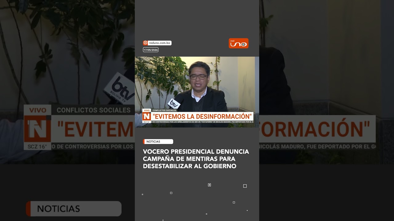 Vocero denuncia campaña de mentiras para desestabilizar el gobierno