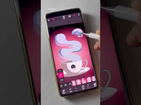 Steam Animation in Mobile. #shorts