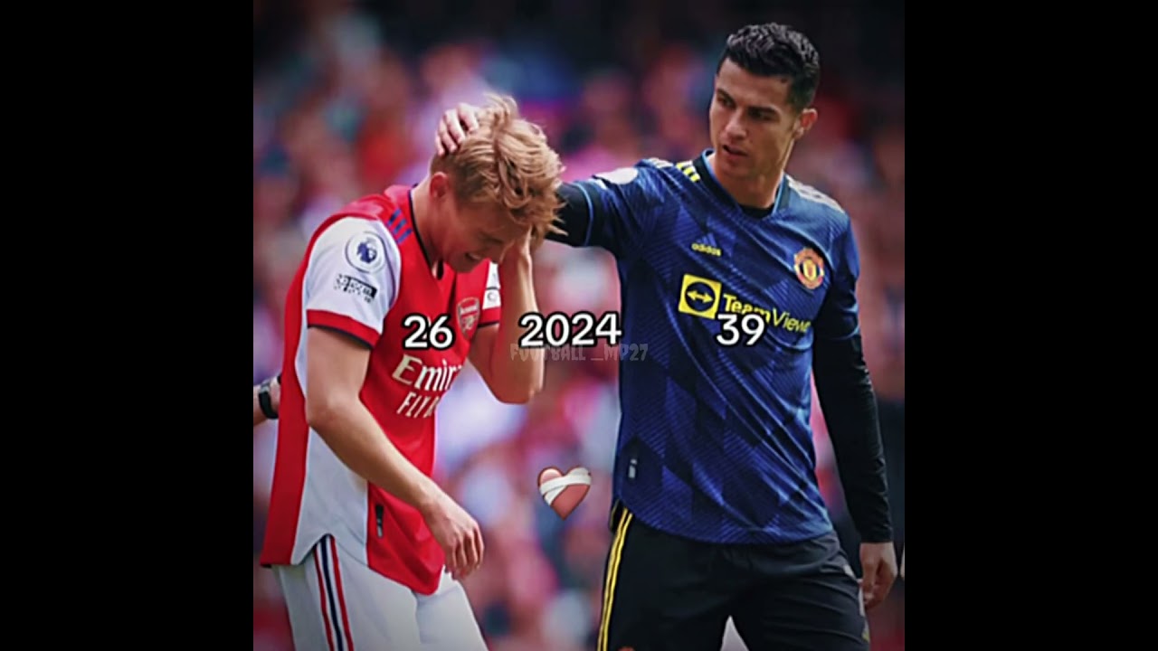 Odegaard & Ronaldo's Unforgettable Moment 🤝⚽