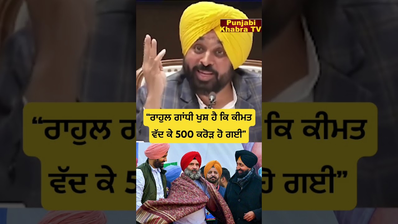 ਰਾਹੁਲ ਗਾਂਧੀ ਖੁਸ਼, ਕੀਮਤ ਵੱਦ ਕੇ 500 ਕਰੋੜ