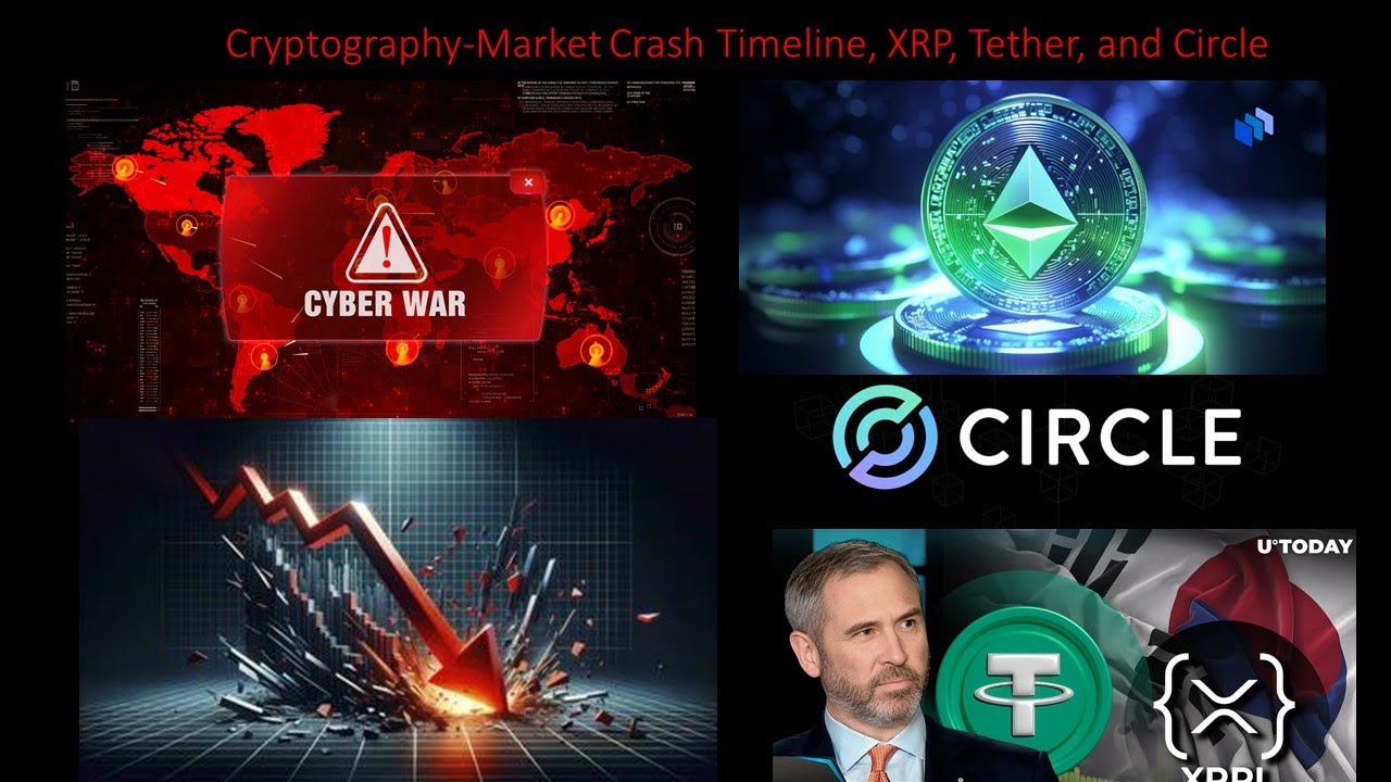Cryptography & Market Crash Predictions: XRP, Tether, and Circle Insights 📉