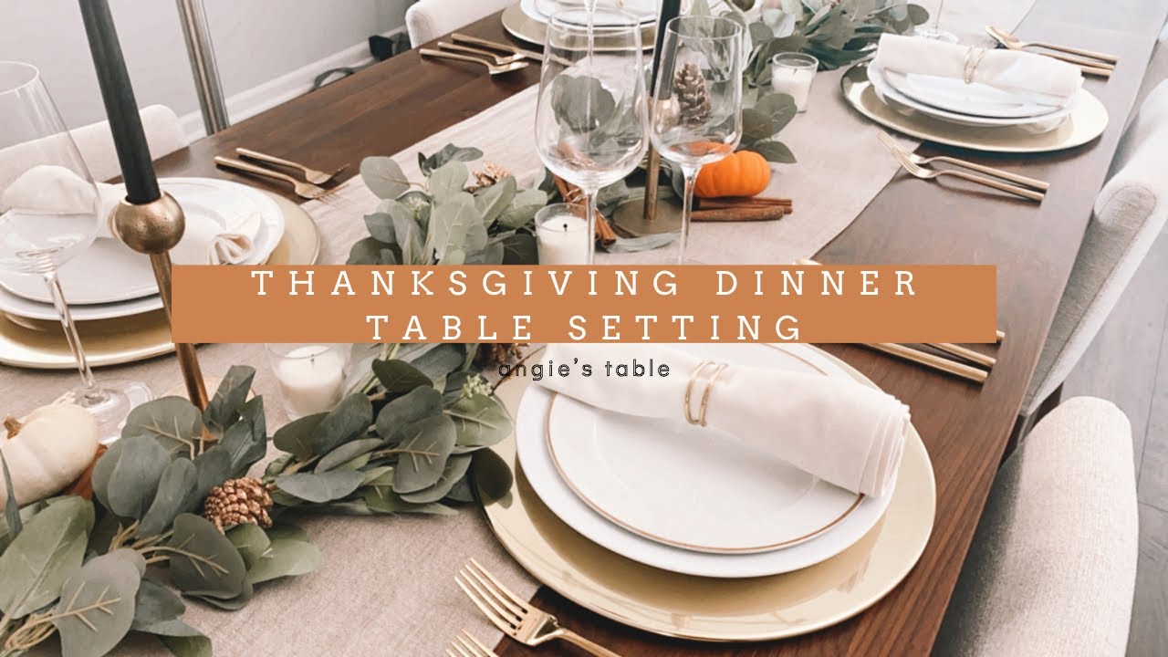 Elegant Thanksgiving Table Setting Tips 🦃