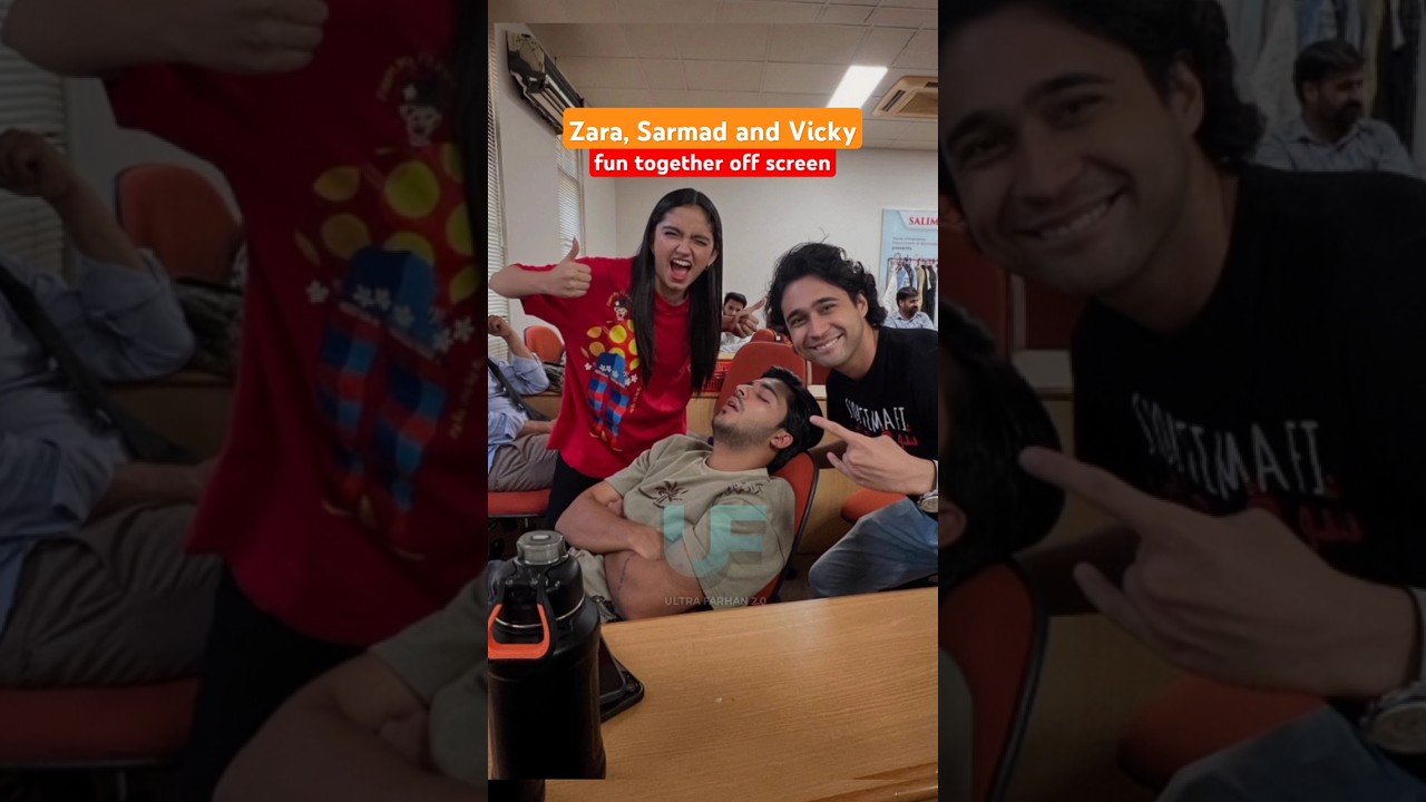 Hilarious BTS Moments with Zara, Sarmad & Vicky in Judwaa Drama Episodes 32-34 🎬