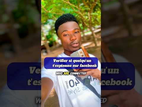 Comment verifier si quelqu'un d'autre est connecté sur ton compte facebook ?